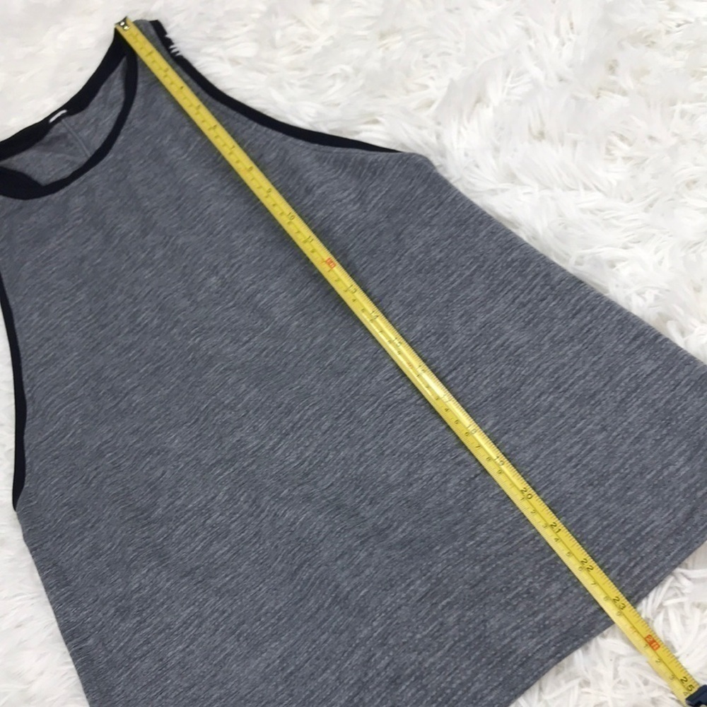 Lululemon Course Of Action Tank Heathered Black - Picture 3 of 6